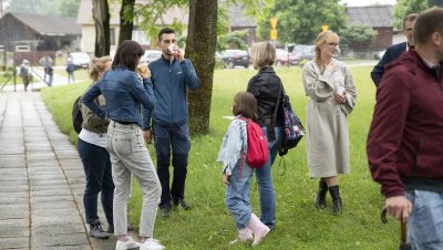 Otwarcie drzeworytni w Płazowie- zdj. Barbara Waniurska